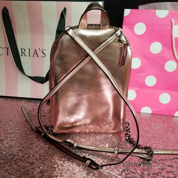 NWT!  VICTORIA'S SECRET GLITTER BACKPACK - Picture 4 of 8